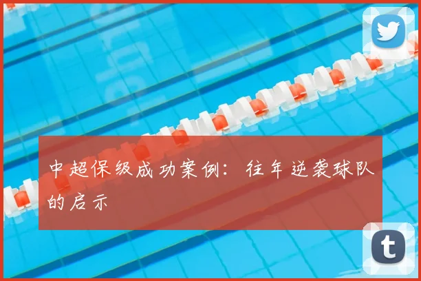 中超保级成功案例：往年逆袭球队的启示